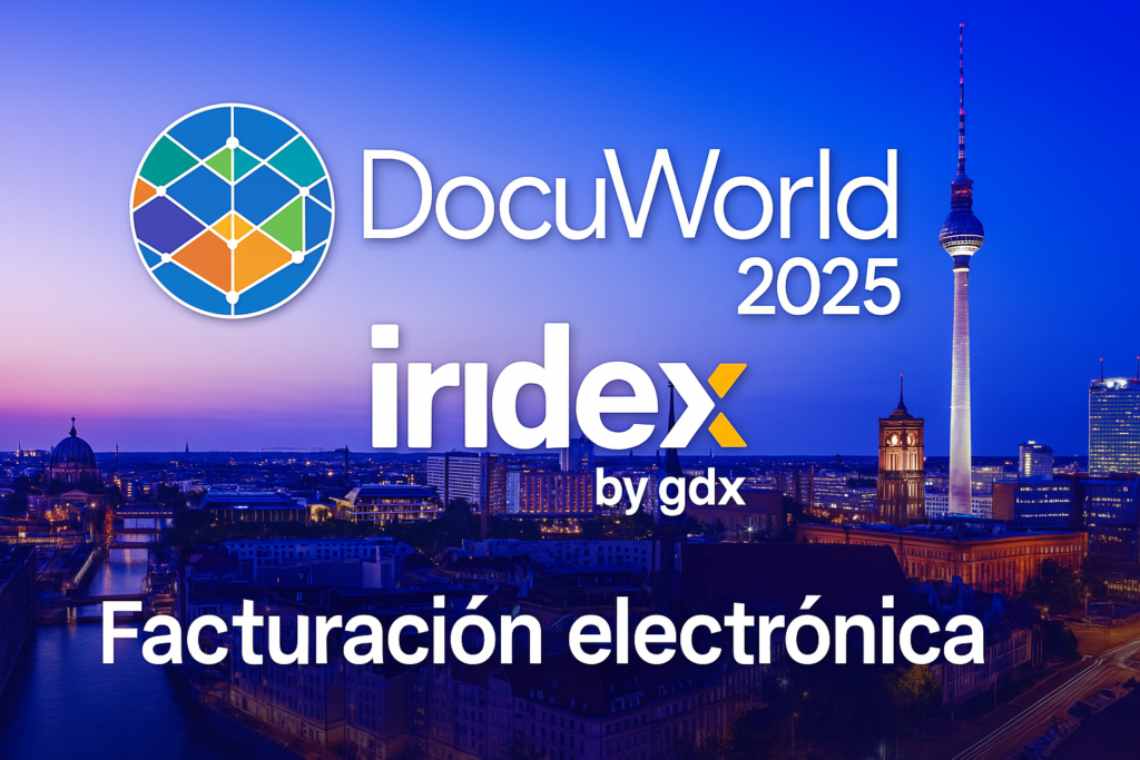 Docuworld 2025, GDX Group participa este año como expositor presentando IRIDEX